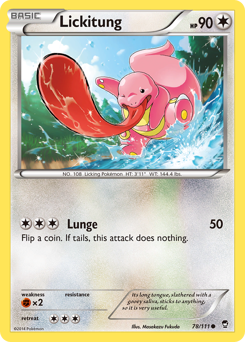 Lickitung Furious Fists #78