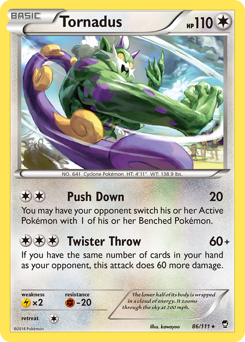 Tornadus #86 Furious Fists