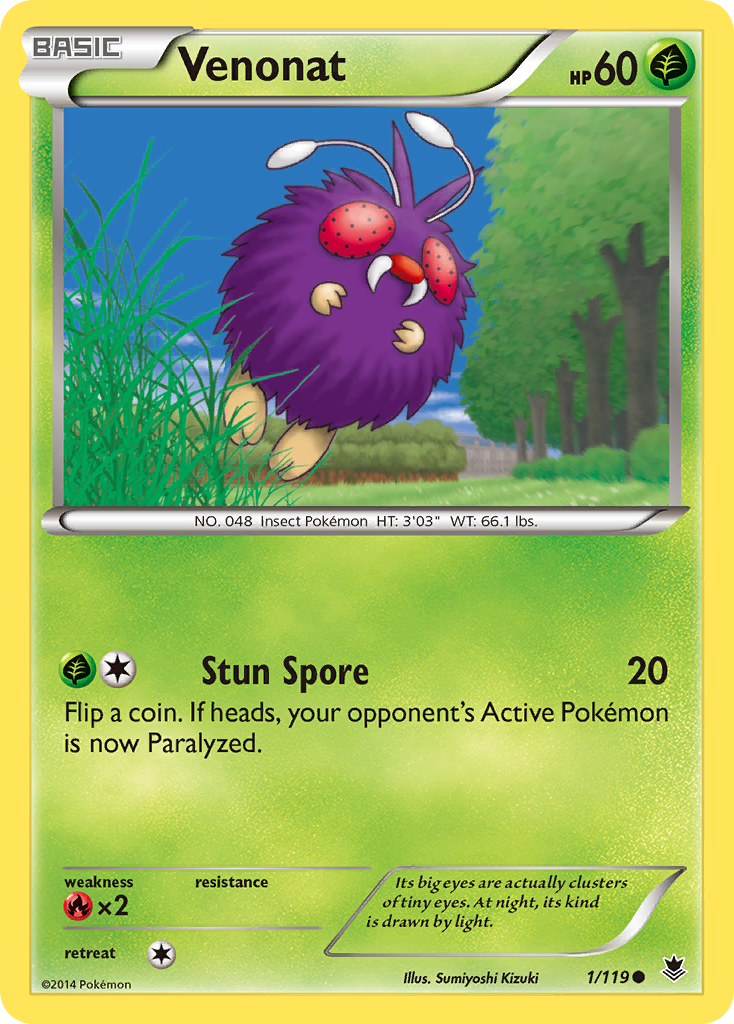 Venonat #1 Phantom Forces
