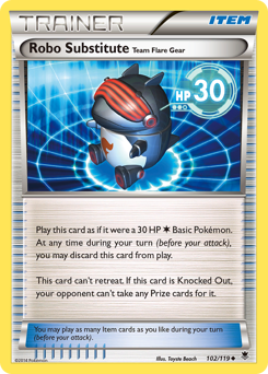 Robo Substitute Team Flare Gear #102 Phantom Forces