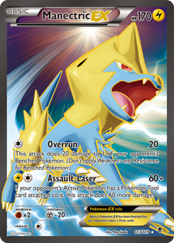 Manectric-EX #113 Phantom Forces