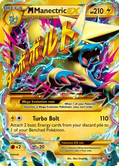 M Manectric-EX #120 Phantom Forces