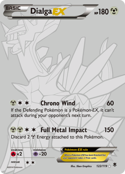 Dialga-EX #122 Phantom Forces