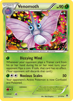 Venomoth #2 Phantom Forces