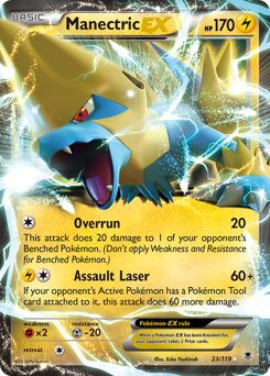 Manectric-EX #23 Phantom Forces