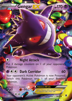 Gengar-EX #34 Phantom Forces