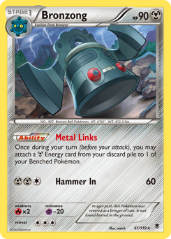 Bronzong #61 Phantom Forces