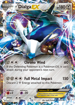 Dialga-EX #62 Phantom Forces