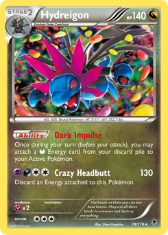 Hydreigon #74 Phantom Forces