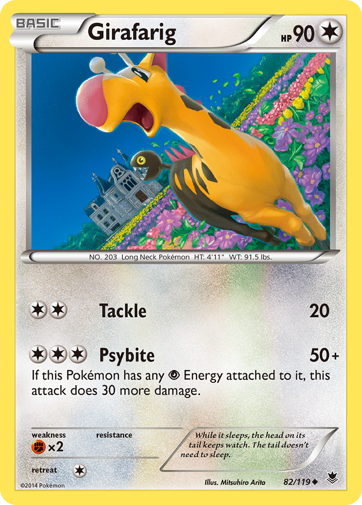 Girafarig #82 Phantom Forces