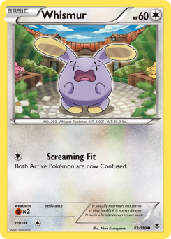 Whismur #83 Phantom Forces