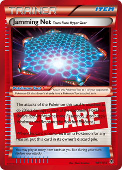 Jamming Net Team Flare Hyper Gear #98 Phantom Forces