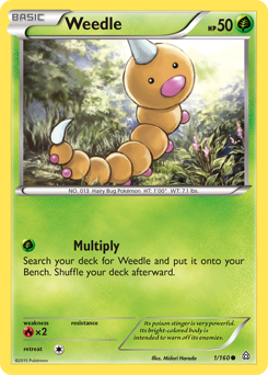 Weedle Primal Clash #1
