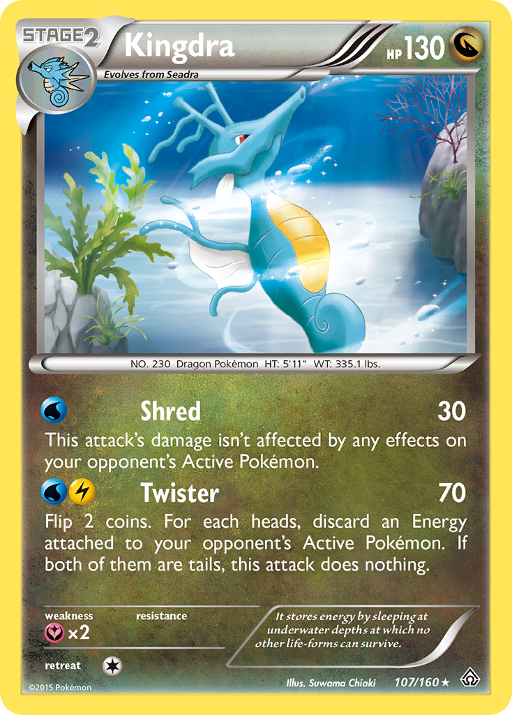 Kingdra #107 Primal Clash