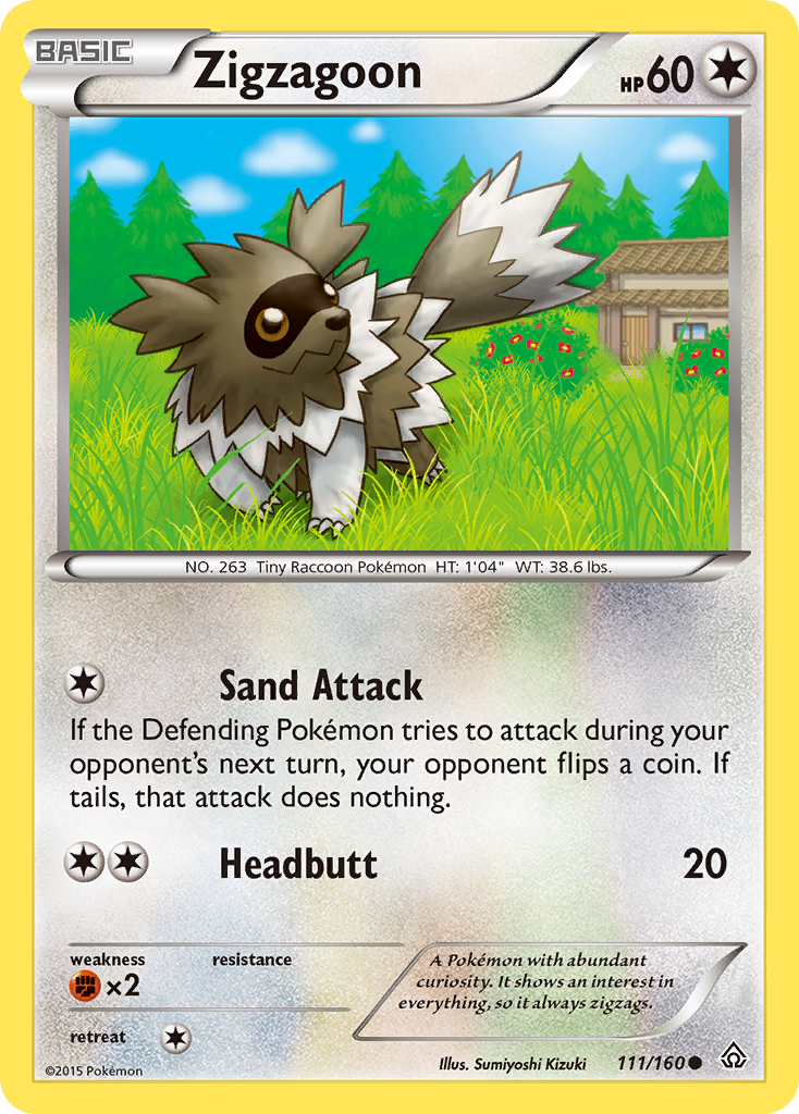 Zigzagoon #111 Primal Clash