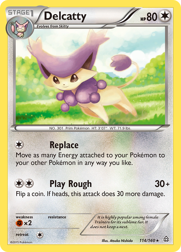 Delcatty #114 Primal Clash