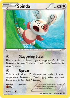 Spinda #115 Primal Clash