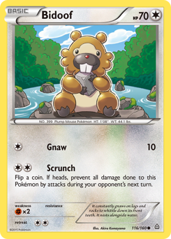 Bidoof #116 PSA 10