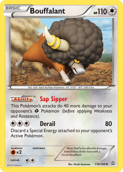 Bouffalant #119 PSA 10