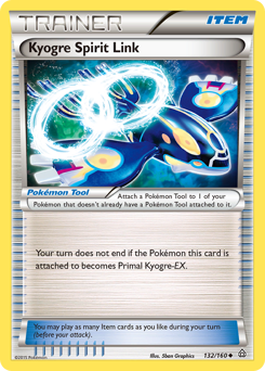 Kyogre Spirit Link #132 Primal Clash