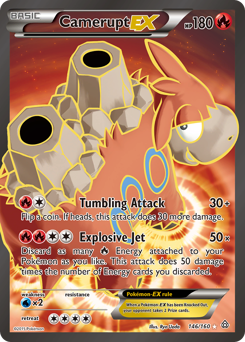 Camerupt-EX #146 Primal Clash