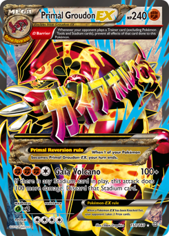 Primal Groudon-EX #151 Primal Clash