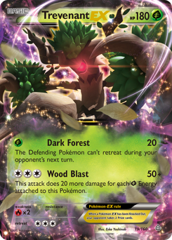 Trevenant-EX #19 Primal Clash