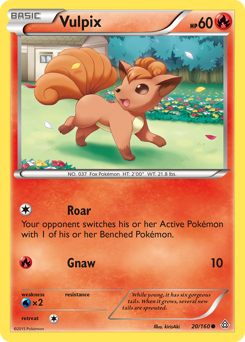 Vulpix #20 PSA 10