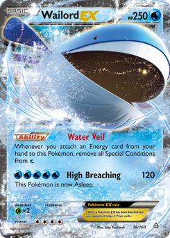 Wailord-EX #38 Primal Clash