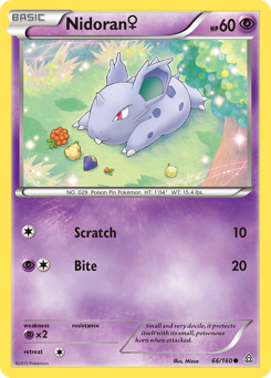 Nidoran ♀ #66 Primal Clash
