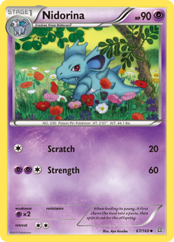 Nidorina #67 Primal Clash