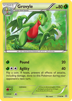 Grovyle #7 Primal Clash