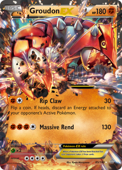Groudon-EX #85 Primal Clash