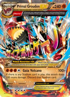 Primal Groudon-EX #86 Primal Clash