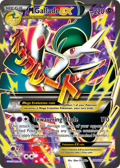 M Gallade-EX #100 Roaring Skies