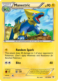 Manectric Roaring Skies #25