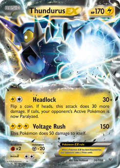 Thundurus-EX #26 Roaring Skies