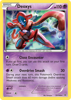 Deoxys Roaring Skies #33