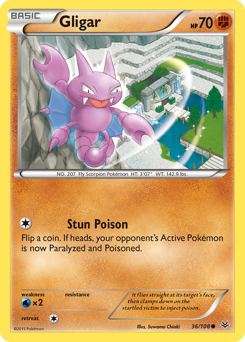 Gligar #36 Roaring Skies