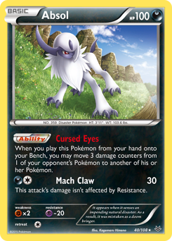 Absol Roaring Skies #40