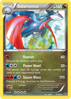 Salamence #57 Roaring Skies