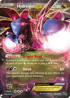 Hydreigon-EX #62 Roaring Skies