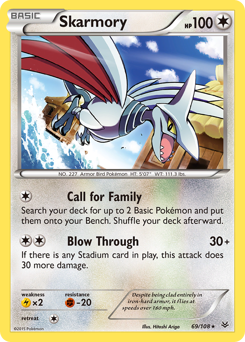 Skarmory Roaring Skies #69