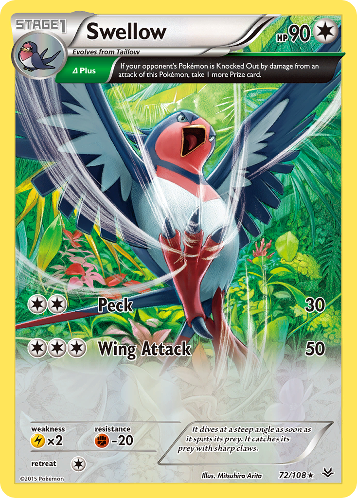 Swellow #72 Roaring Skies