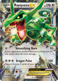 Rayquaza-EX #75 Roaring Skies