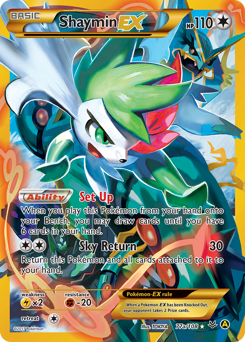 Shaymin-EX #77A Roaring Skies