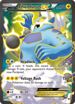 Thundurus-EX #98 PSA 10