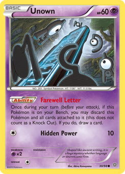 Unown #30 Ancient Origins