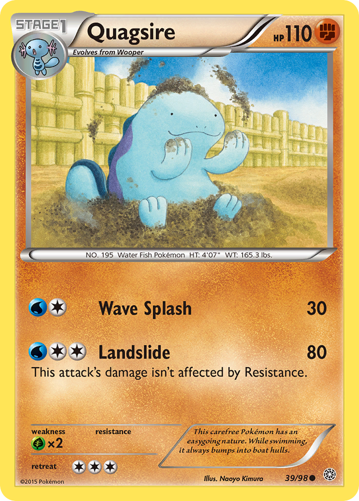Quagsire #39 Ancient Origins