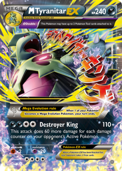 M Tyranitar-EX #43 Ancient Origins
